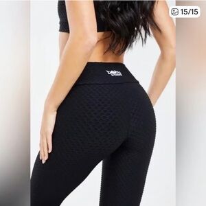 Booty by Brabants Croco Skin Booty Enhancing Compression Leggings, S/M